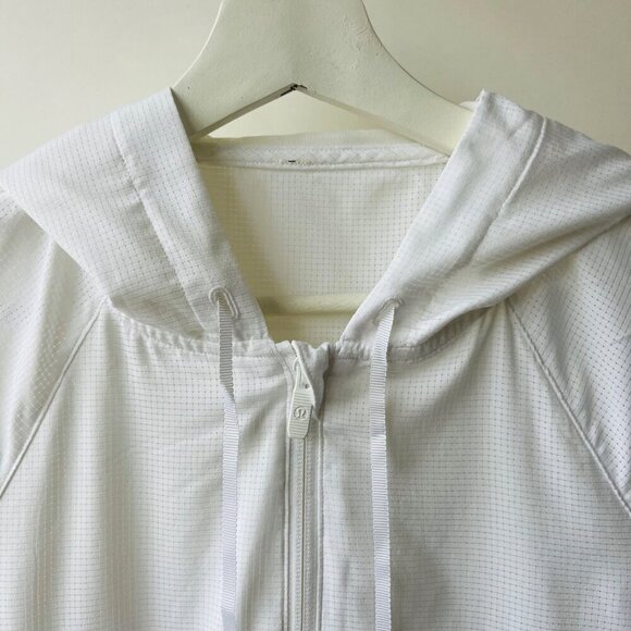 Lululemon Pack lite half zip pullover, White, Size 0-2 J171 - Picture 7 of 14